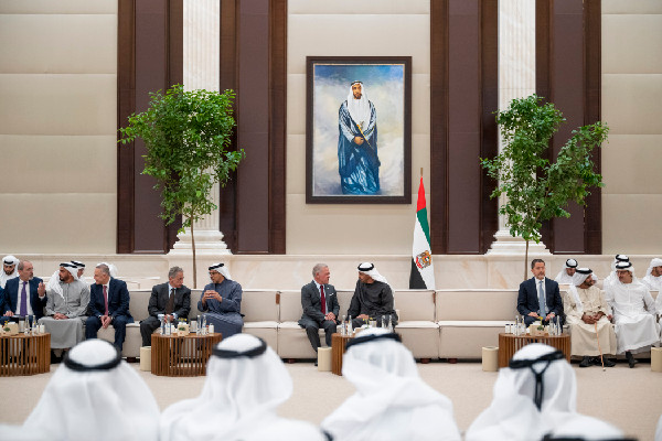 UAE and Jordan Leaders Discuss Cooperation