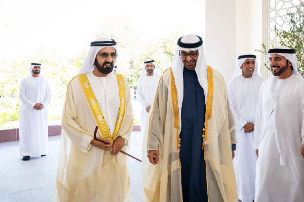 UAE Leaders Gather for Eid Al Fitr Reception
