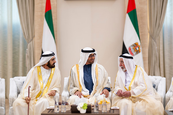 UAE Leaders Gather for Eid Al Fitr Reception