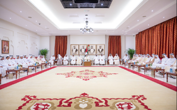 Eid Prayers Led by Sheikh Hamdan in Al Mirfa