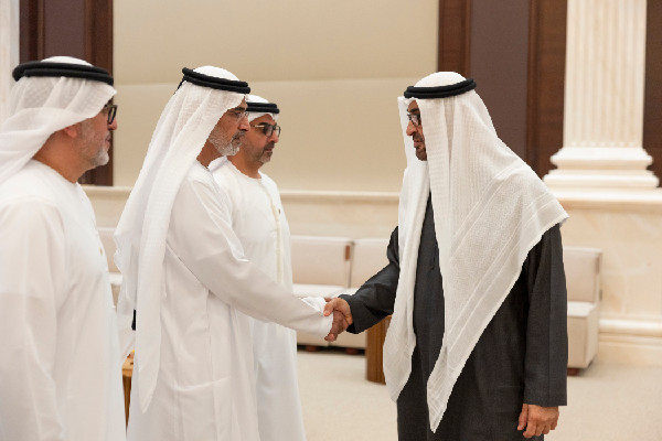 UAE President Receives Lebanon Campaign Delegation