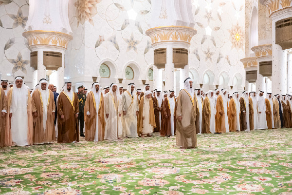 President Leads Eid al-Fitr Prayers in Abu Dhabi