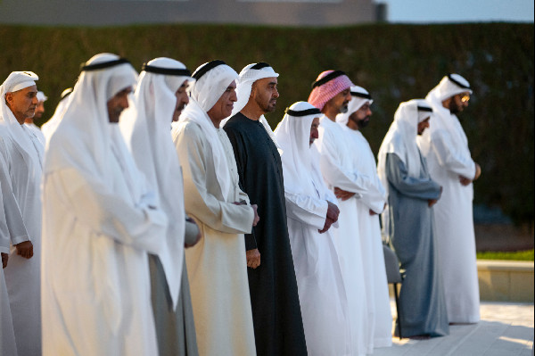UAE Rulers Exchange Ramadan Greetings at Farm