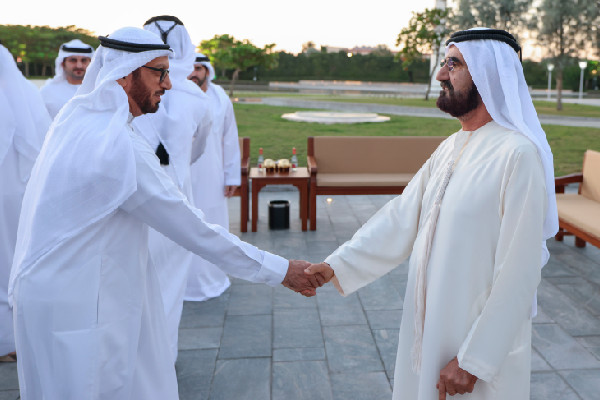 Mohammed bin Rashid Celebrates Ramadan with Dignitaries
