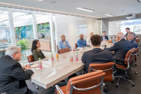 Al Hamed Seeks Partnerships with LA Media Leaders