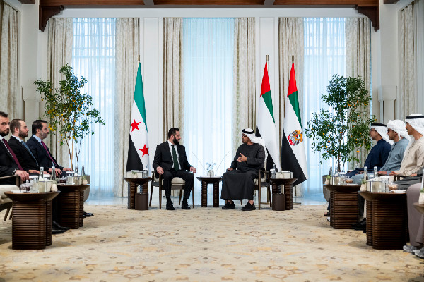 UAE Supports Syria's Aspirations for Stability