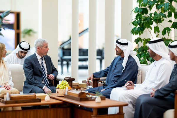 UAE President Discusses Energy Security with US Secretary