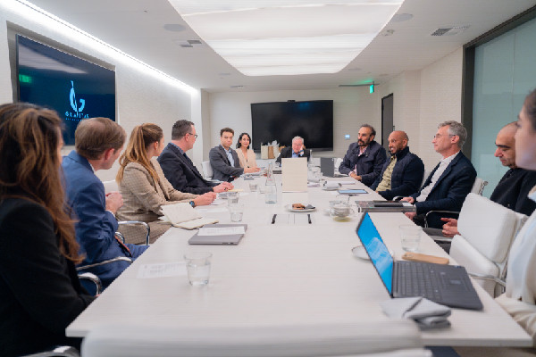 Al Hamed Seeks Partnerships with LA Media Leaders