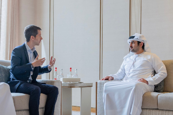 Maktoum bin Mohammed Meets Crypto.com President