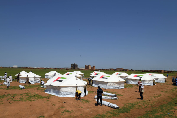 UAE Supports Sudanese People with Aid