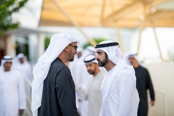 UAE President Meets Dubai Leaders