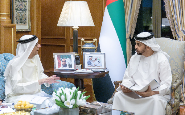 Hamdan bin Zayed Meets Abu Dhabi Endowments Authority