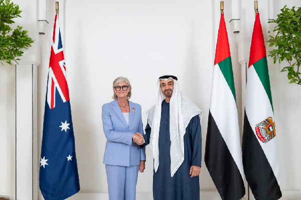 UAE and Australia Discuss Bilateral Relations
