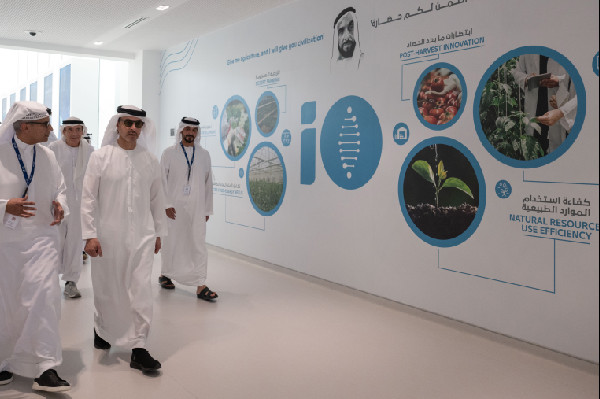 Hazza bin Zayed Launches AgriTech Initiatives in Al Ain