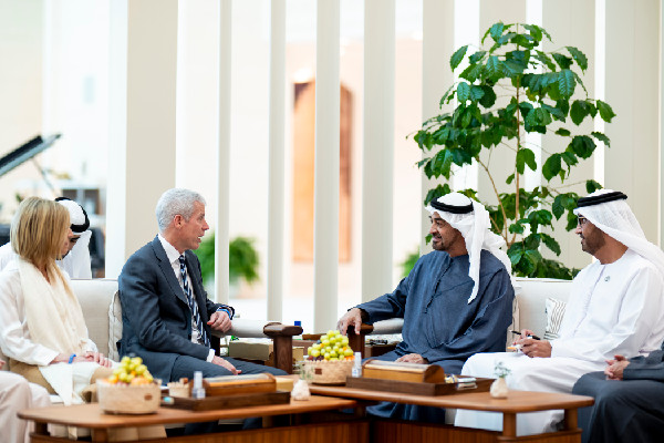 UAE President Discusses Energy Security with US Secretary