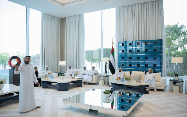 Hamdan bin Zayed Visits Sir Bani Yas Island