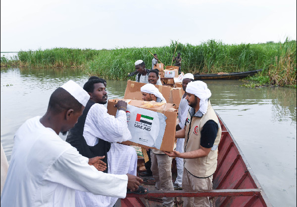 UAE's Humanitarian Aid for Sudanese People