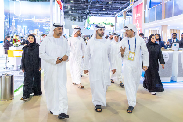 Mansoor bin Mohammed Visits ATM 2025