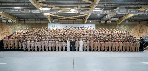 UAE President Visits Airborne Brigade Command