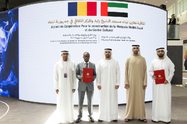 Agreement for Sheikh Zayed Mosque in Chad