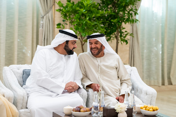 Sheikh Mohamed Attends Al Nahyan Weddings