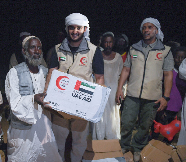UAE's Humanitarian Aid for Sudanese People
