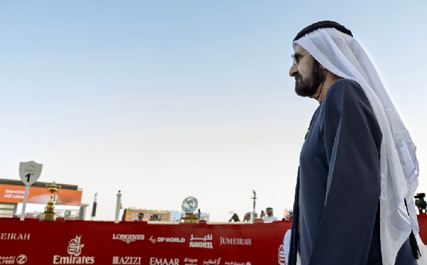 Sheikh Mohammed at the Dubai World Cup
