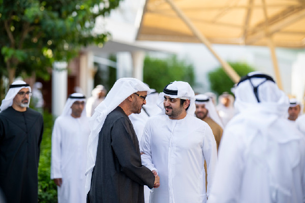 UAE President Meets Dubai Leaders