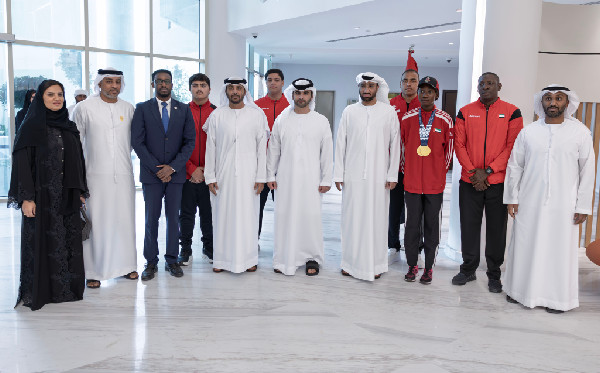 Mansoor bin Mohammed Leads UAE Olympic Meeting