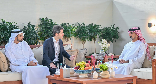 Ammar bin Humaid Meets Crypto.com CEO