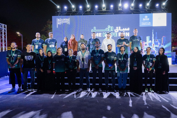 Mansour bin Mohammed at Charity Hope Race