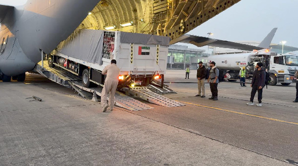 UAE Team Aids Myanmar After Earthquake