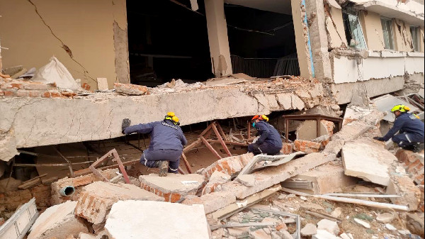 UAE Team Aids Myanmar After Earthquake