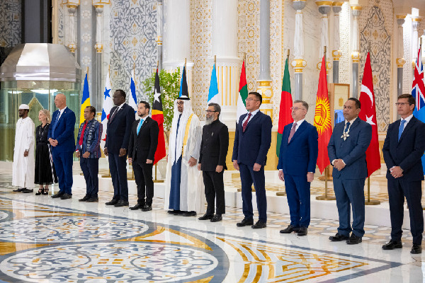 UAE President Welcomes New Ambassadors