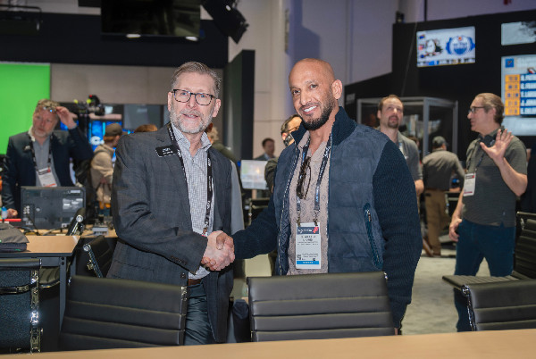 Al Hamed Reviews Media Trends at NAB Show