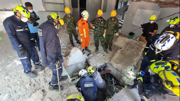 UAE Team Aids Myanmar After Earthquake