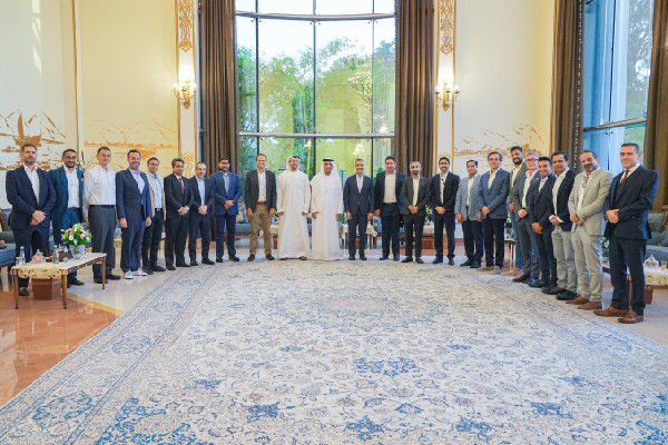 Saud bin Saqr Meets Young Business Leaders