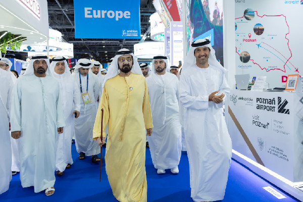 Mohammed bin Rashid at Arabian Travel Market 2025