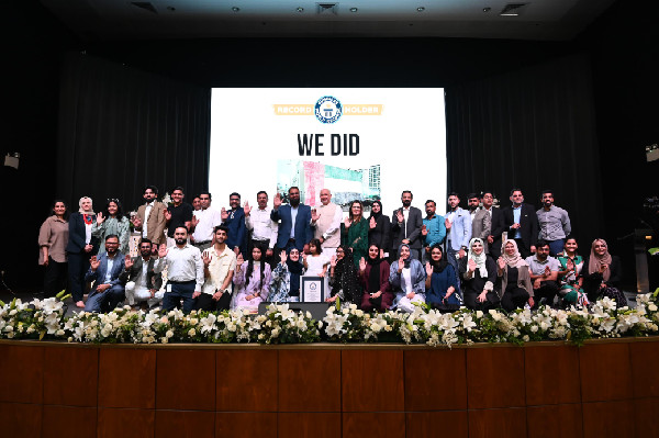 UAE Flag Made from 24,514 Fingerprints
