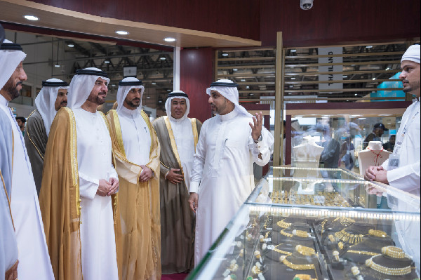 Abdullah bin Salem Opens Watch and Jewelry Show