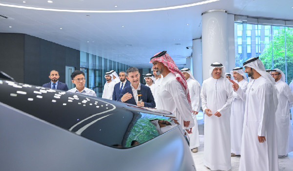 Ammar bin Humaid Visits Changan and Sanfeng