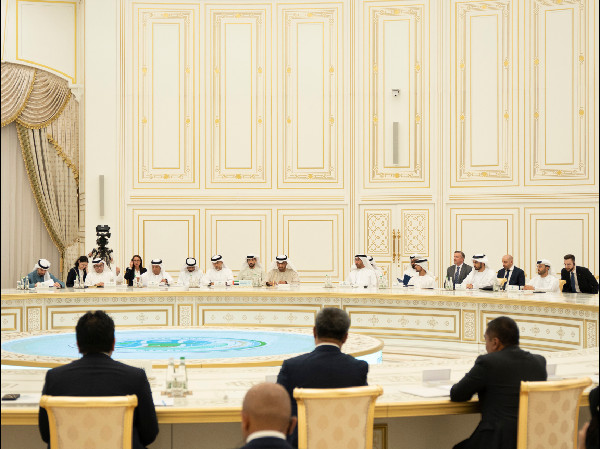 UAE and Turkmenistan Discuss Bilateral Relations