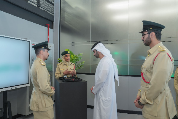 Mansoor bin Mohammed Reviews Dubai Police Operations