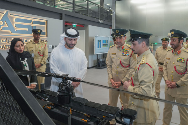 Mansoor bin Mohammed Reviews Dubai Police Operations