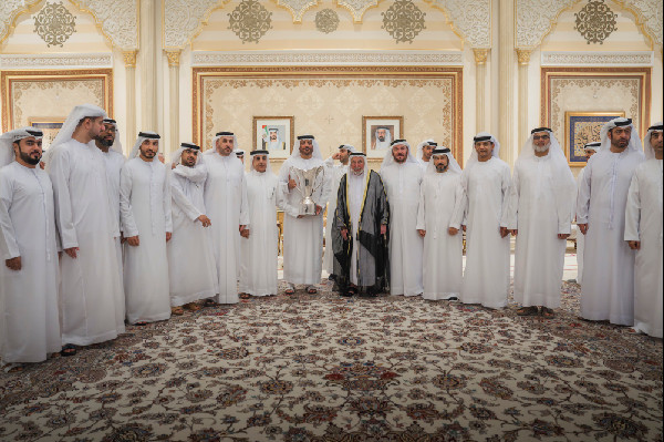 Sultan Al Qasimi Rewards Sharjah FC Champions
