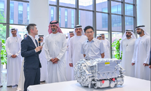 Ammar bin Humaid Visits Changan in Chongqing