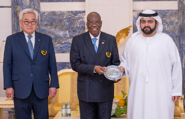 Fujairah Crown Prince Hosts Taekwondo Leader