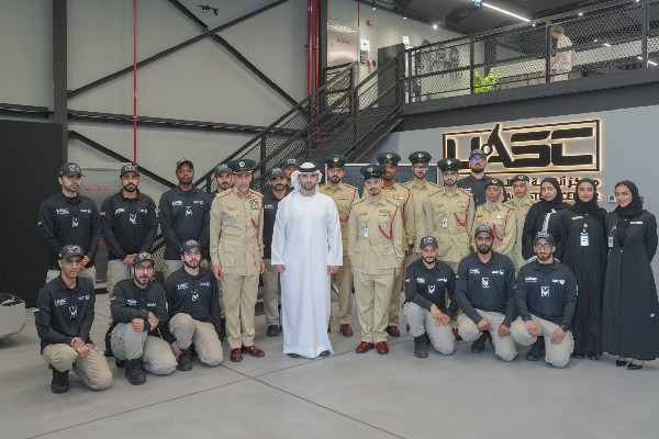 Mansoor bin Mohammed Reviews Dubai Police Operations