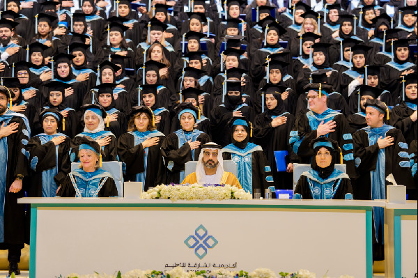 Sharjah Education Academy Graduation Ceremony Attended by Salem Al Qasimi