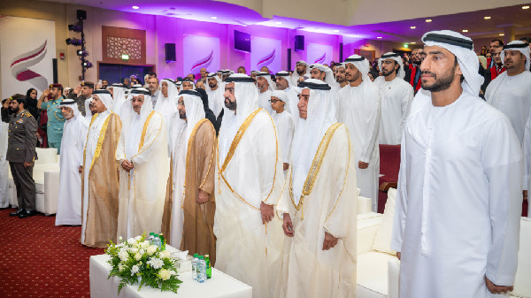 Mohammed Al Sharqi Attends Fujairah Graduation
